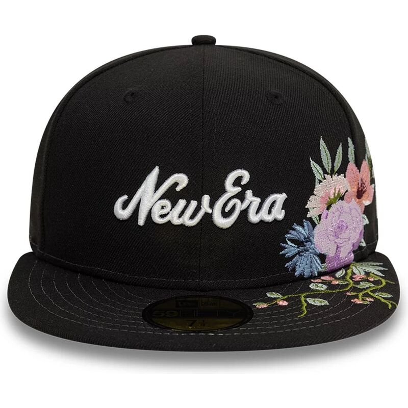 petten-plat-zwart-fitted-59fifty-floral-emb-van-new-era