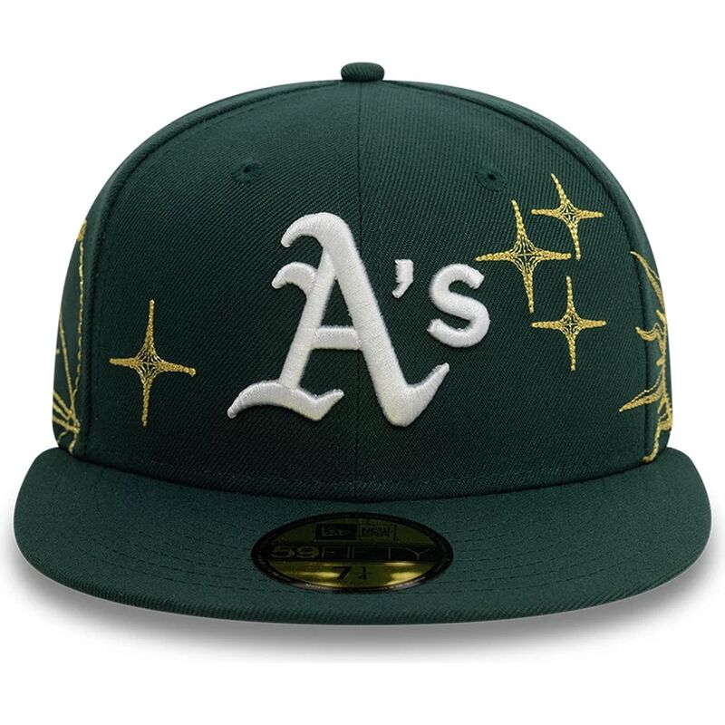 petten-plat-groen-fitted-59fifty-zodiac-van-oakland-athletics-mlb-van-new-era petten-plat-groen-fitted-59fifty-zodiac-van-oakland-athletics-mlb-van-new-era