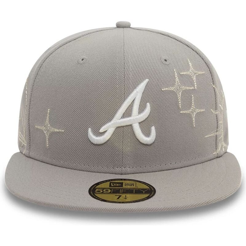 petten-plat-grijs-fitted-59fifty-zodiac-van-atlanta-braves-mlb-van-new-era