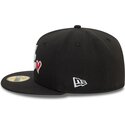 petten-plat-zwart-fitted-59fifty-heart-icon-van-atlanta-braves-mlb-van-new-era