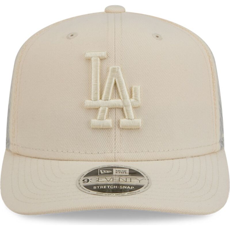 petten-gebogen-beige-snapback-9seventy-stretch-snap-color-pack-van-los-angeles-dodgers-mlb-van-new-era