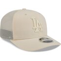 petten-gebogen-beige-snapback-9seventy-stretch-snap-color-pack-van-los-angeles-dodgers-mlb-van-new-era