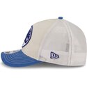 petten-gebogen-meerkleurig-snapback-9forty-m-crown-a-frame-fray-van-los-angeles-dodgers-mlb-van-new-era