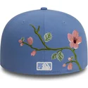 petten-plat-blauw-fitted-59fifty-floral-van-los-angeles-dodgers-mlb-van-new-era