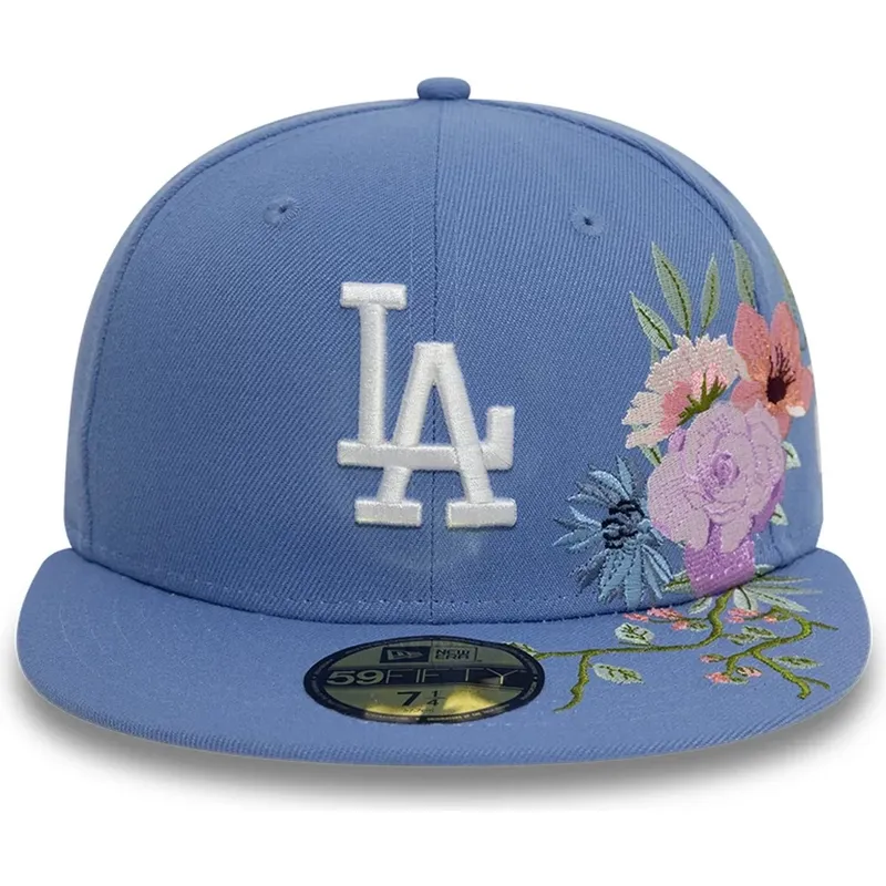 petten-plat-blauw-fitted-59fifty-floral-van-los-angeles-dodgers-mlb-van-new-era petten-plat-blauw-fitted-59fifty-floral-van-los-angeles-dodgers-mlb-van-new-era