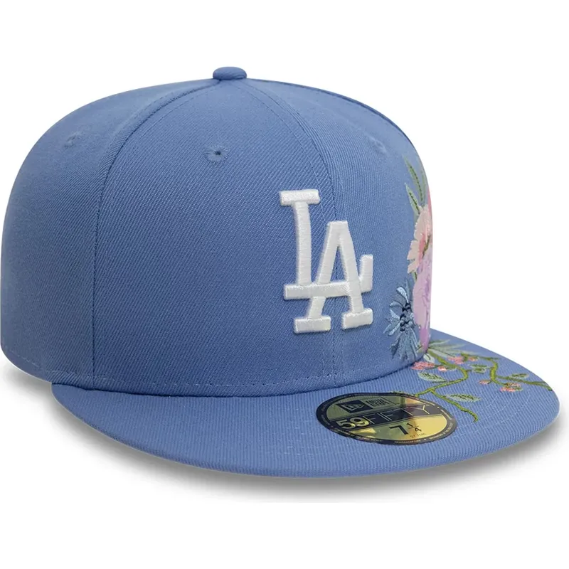 petten-plat-blauw-fitted-59fifty-floral-van-los-angeles-dodgers-mlb-van-new-era petten-plat-blauw-fitted-59fifty-floral-van-los-angeles-dodgers-mlb-van-new-era