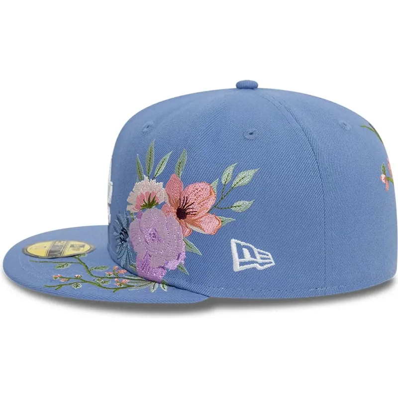 petten-plat-blauw-fitted-59fifty-floral-van-los-angeles-dodgers-mlb-van-new-era petten-plat-blauw-fitted-59fifty-floral-van-los-angeles-dodgers-mlb-van-new-era
