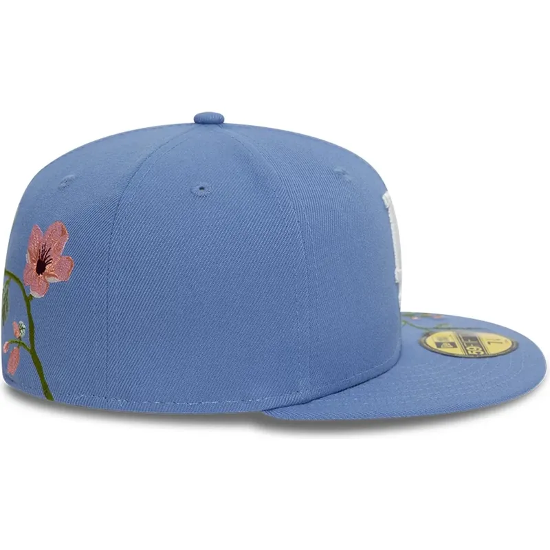 petten-plat-blauw-fitted-59fifty-floral-van-los-angeles-dodgers-mlb-van-new-era petten-plat-blauw-fitted-59fifty-floral-van-los-angeles-dodgers-mlb-van-new-era