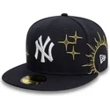 petten-plat-marineblauw-fitted-59fifty-zodiac-van-new-york-yankees-mlb-van-new-era