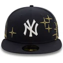 petten-plat-marineblauw-fitted-59fifty-zodiac-van-new-york-yankees-mlb-van-new-era