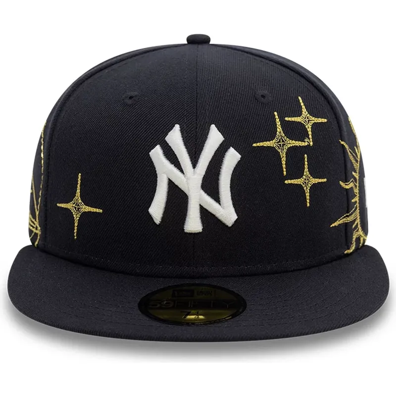 petten-plat-marineblauw-fitted-59fifty-zodiac-van-new-york-yankees-mlb-van-new-era