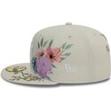 petten-plat-beige-fitted-59fifty-floral-van-new-york-yankees-mlb-van-new-era