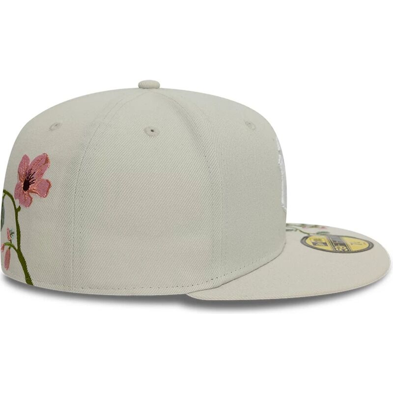 petten-plat-beige-fitted-59fifty-floral-van-new-york-yankees-mlb-van-new-era