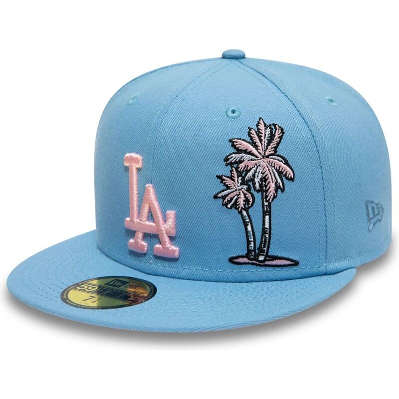 petten-plat-blauw-fitted-59fifty-palm-taco-van-los-angeles-dodgers-mlb-van-new-era petten-plat-blauw-fitted-59fifty-palm-taco-van-los-angeles-dodgers-mlb-van-new-era