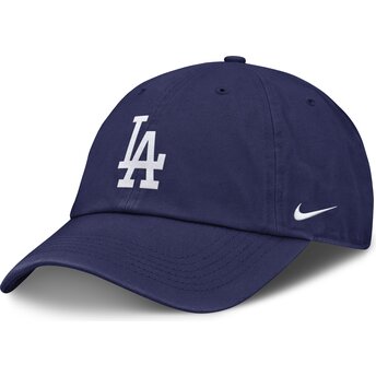 Petten gebogen blauw verstelbaar voor kinderen Club Unstructured Organic Cotton van Los Angeles Dodgers MLB van Nike