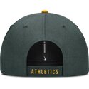 petten-gebogen-groen-verstelbaar-voor-kinderen-dri-fit-club-structured-van-oakland-athletics-mlb-van-nike