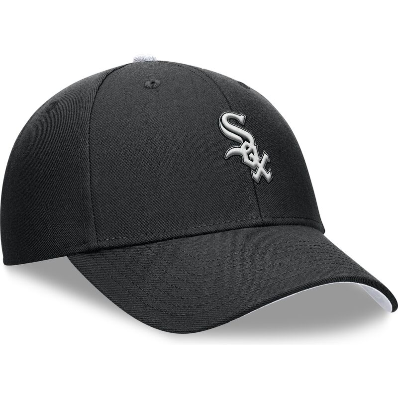 petten-gebogen-zwart-verstelbaar-voor-kinderen-dri-fit-club-structured-van-chicago-white-sox-mlb-van-nike