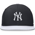 petten-plat-marineblauw-snapback-voor-kinderen-dri-fit-pro-structured-square-bill-van-new-york-yankees-mlb-van-nike