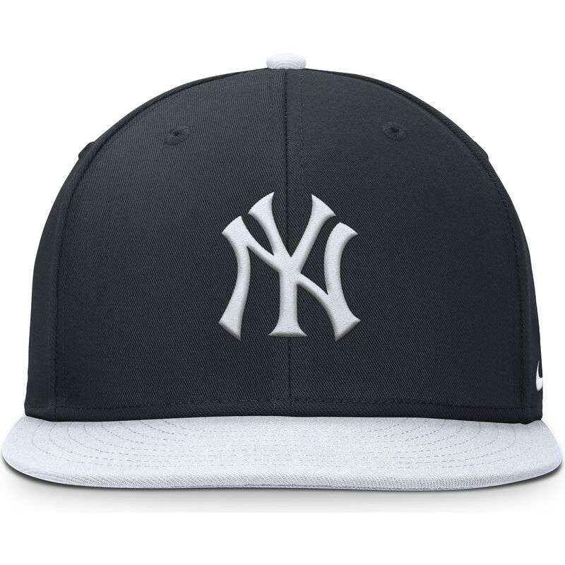 petten-plat-marineblauw-snapback-voor-kinderen-dri-fit-pro-structured-square-bill-van-new-york-yankees-mlb-van-nike