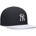petten-plat-marineblauw-snapback-voor-kinderen-dri-fit-pro-structured-square-bill-van-new-york-yankees-mlb-van-nike