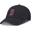 petten-gebogen-marineblauw-verstelbaar-voor-kinderen-club-unstructured-organic-cotton-van-boston-red-sox-mlb-van-nike