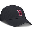 petten-gebogen-marineblauw-verstelbaar-voor-kinderen-club-unstructured-organic-cotton-van-boston-red-sox-mlb-van-nike
