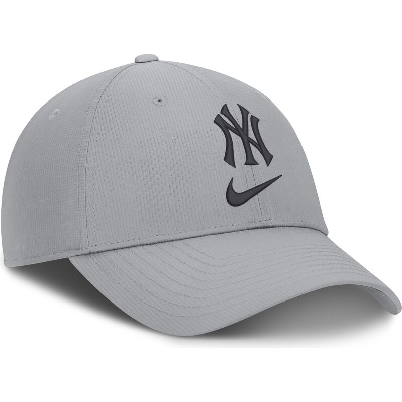 petten-gebogen-grijs-verstelbaar-primetime-club-structured-uv-poly-ripstop-van-new-york-yankees-mlb-van-nike