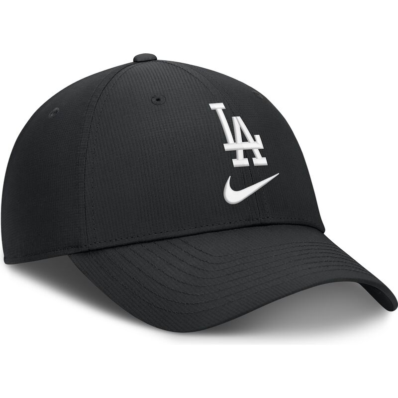petten-gebogen-zwart-verstelbaar-primetime-club-structured-uv-poly-ripstop-van-los-angeles-dodgers-mlb-van-nike