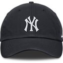 petten-gebogen-marineblauw-verstelbaar-voor-kinderen-club-unstructured-organic-cotton-van-new-york-yankees-mlb-van-nike