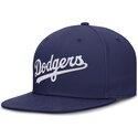 petten-plat-blauw-fitted-dri-fit-true-structured-round-bill-van-los-angeles-dodgers-mlb-van-nike