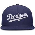 petten-plat-blauw-fitted-dri-fit-true-structured-round-bill-van-los-angeles-dodgers-mlb-van-nike