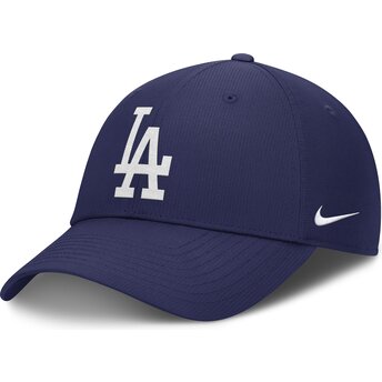 Petten gebogen blauw verstelbaar Club Structured UV Poly Ripstop van Los Angeles Dodgers MLB van Nike