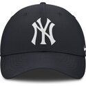 petten-gebogen-marineblauw-verstelbaar-club-structured-uv-poly-ripstop-van-new-york-yankees-mlb-van-nike