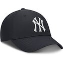 petten-gebogen-marineblauw-verstelbaar-club-structured-uv-poly-ripstop-van-new-york-yankees-mlb-van-nike