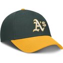 petten-gebogen-groen-verstelbaar-dri-fit-club-structured-van-oakland-athletics-mlb-van-nike