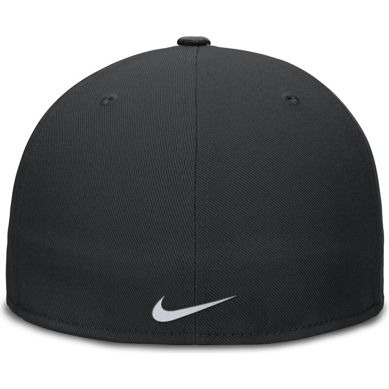 petten-plat-zwart-fitted-dri-fit-true-structured-round-bill-van-chicago-white-sox-mlb-van-nike