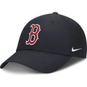 petten-gebogen-marineblauw-verstelbaar-club-structured-uv-poly-ripstop-van-boston-red-sox-mlb-van-nike