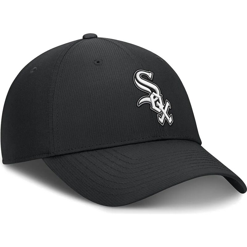 petten-gebogen-zwart-verstelbaar-club-structured-uv-poly-ripstop-van-chicago-white-sox-mlb-van-nike
