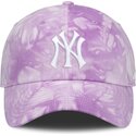 petten-gebogen-paars-verstelbaar-mothers-day-club-unstructured-organic-cotton-van-new-york-yankees-mlb-van-nike