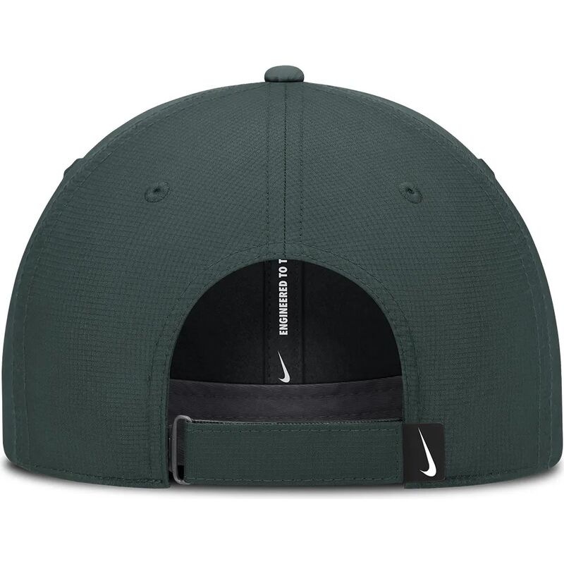 petten-gebogen-groen-verstelbaar-club-structured-uv-poly-ripstop-van-oakland-athletics-mlb-van-nike