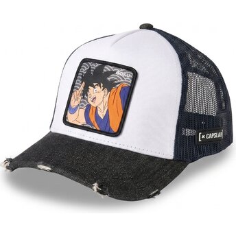 Petten gebogen meerkleurig snapback DBS7 FEA Son Goku Dragon Ball van Capslab