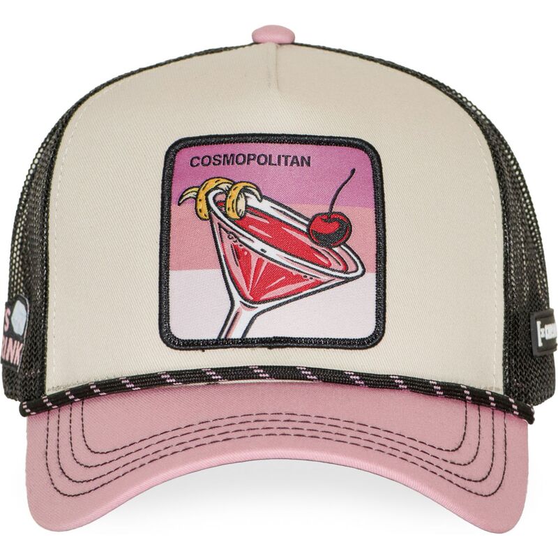 petten-gebogen-meerkleurig-snapback-drk03-cosb-cosmopolitan-cocktails-van-capslab