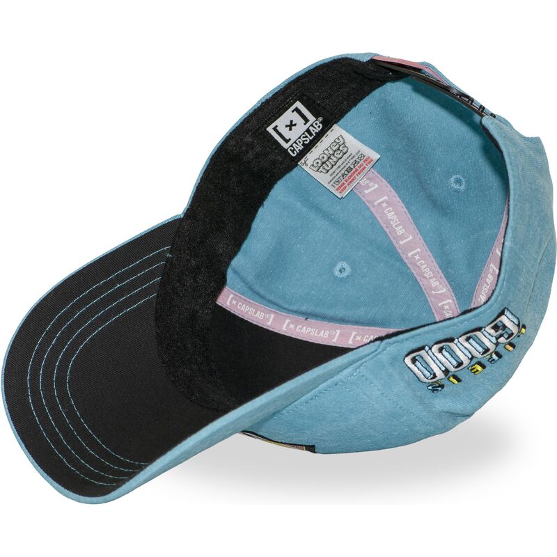 petten-gebogen-blauw-snapback-loo13-pcblifb-tweety-looney-tunes-van-capslab