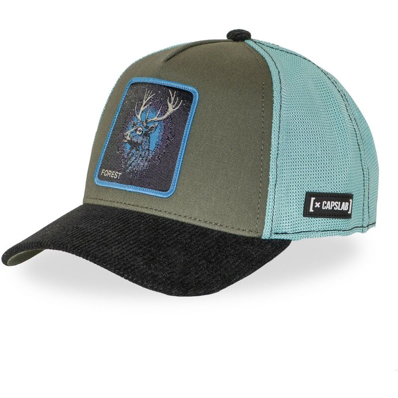 petten-gebogen-meerkleurig-snapback-bea3-forb-hert-fabeldieren-van-capslab