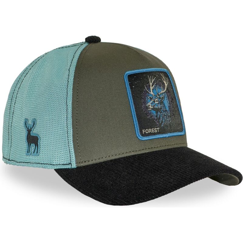 petten-gebogen-meerkleurig-snapback-bea3-forb-hert-fabeldieren-van-capslab