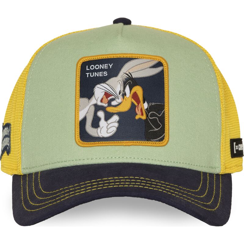 petten-gebogen-meerkleurig-snapback-loo13-badb-bugs-bunny-en-daffy-duck-looney-tunes-van-capslab