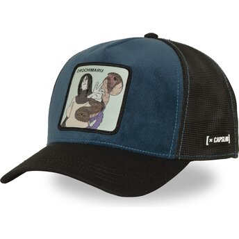Petten gebogen marineblauw snapback NS6 OROB Orochimaru Naruto van Capslab