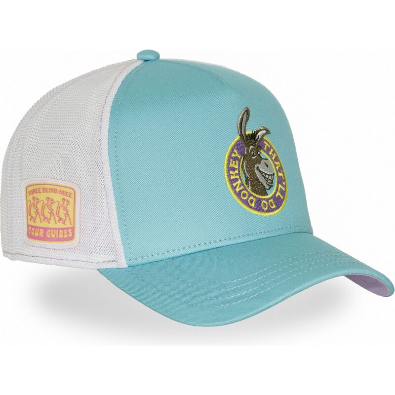 petten-gebogen-blauw-snapback-shr1-aneb-ezel-shrek-van-capslab