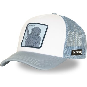 Petten gebogen blauw snapback DBS8 TRUB Trunks Dragon Ball van Capslab