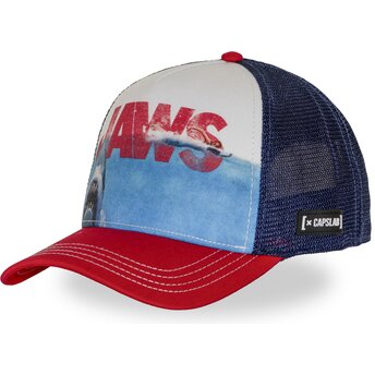 Petten gebogen meerkleurig snapback JAW1 JAWB Haai van...